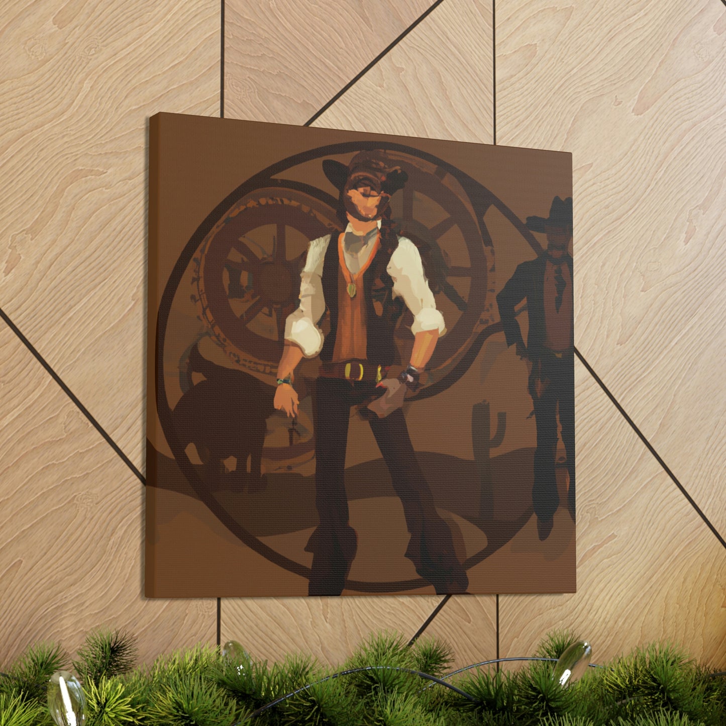 Ranch Hand Steampunked - Canvas