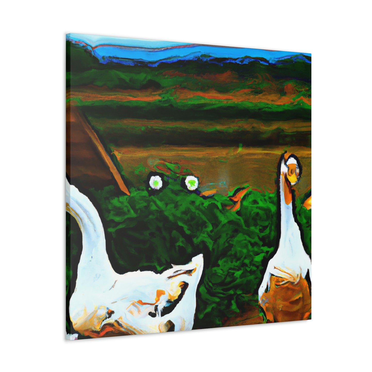 "Goose and Grandeur" - Canvas