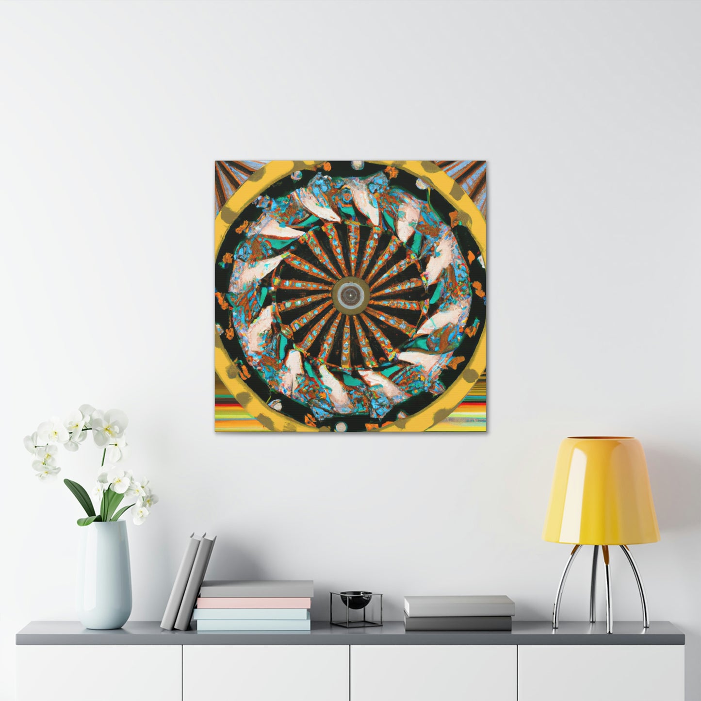 Wheels of Deco Beauty - Canvas