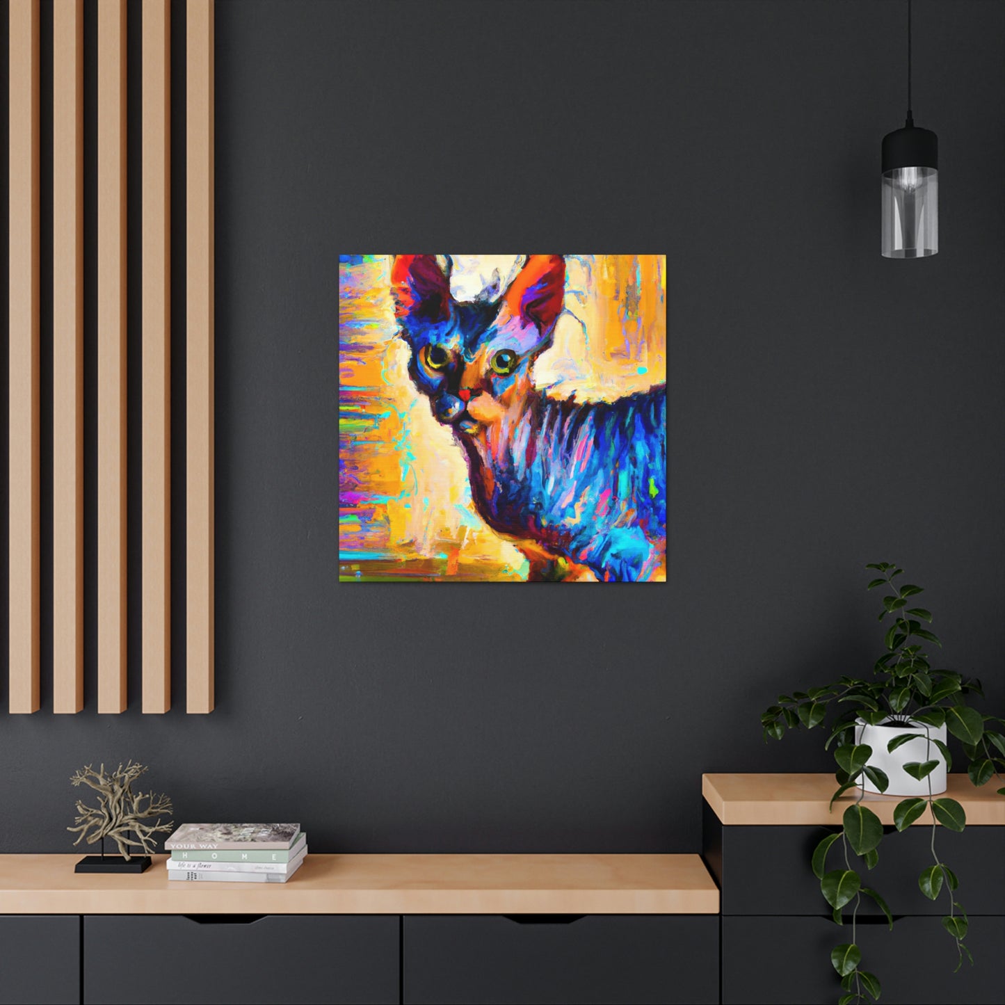 Mysterious Sphynx Shade - Canvas