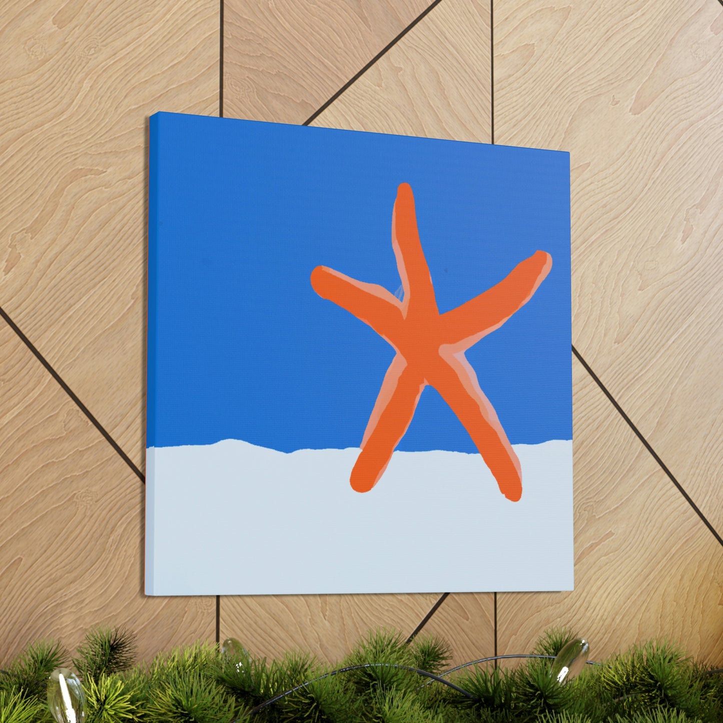 "Starfish in Minimalism" - Canvas