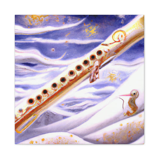 "Flute of Dreamscapes" - Canvas