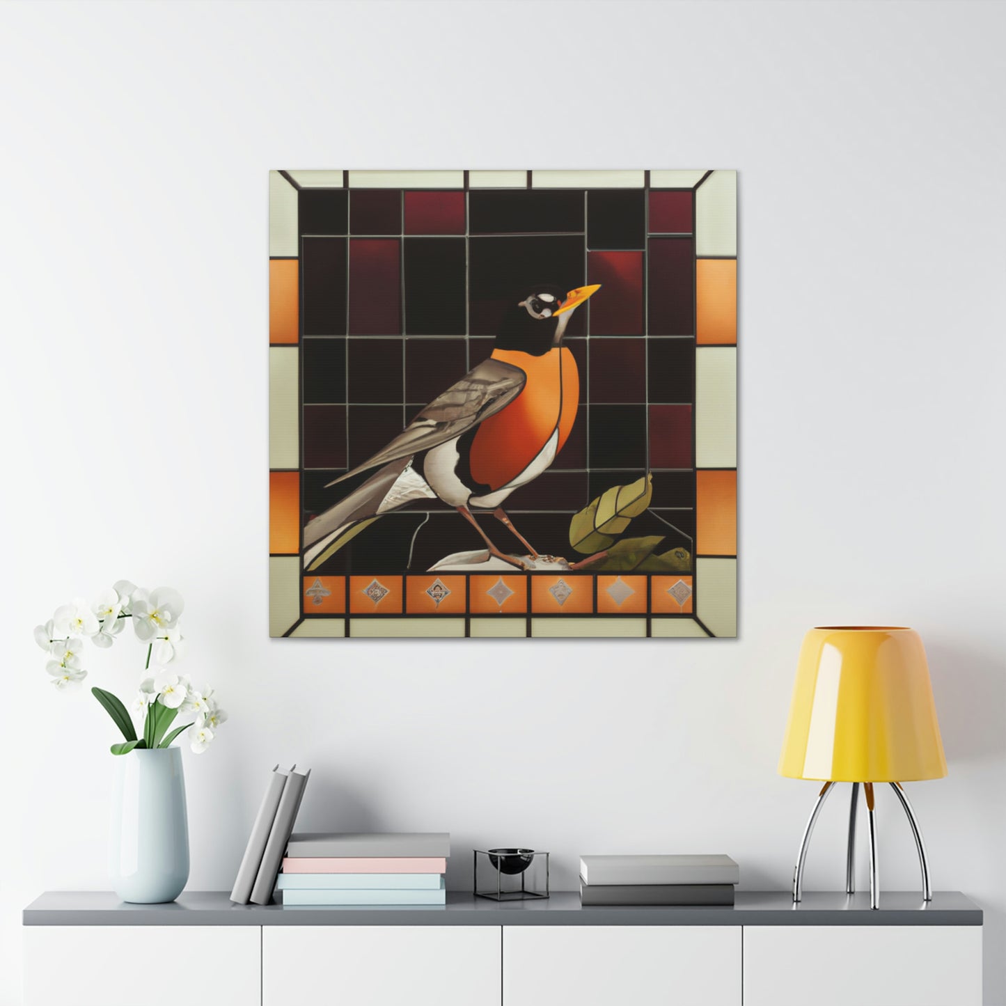 "Songbird of the Roaring Twenties" - Canvas