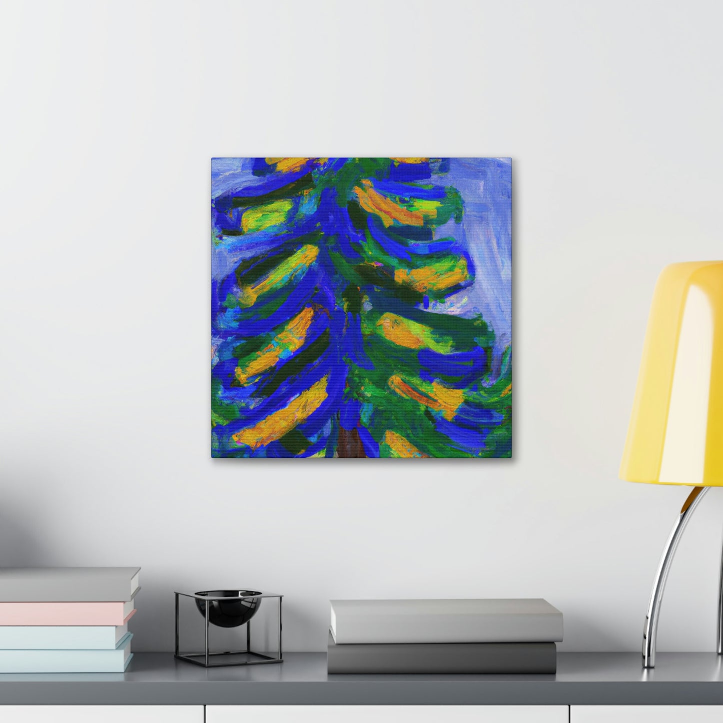 "Spruce Tree Expressionism" - Canvas