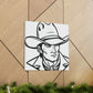 Cowboy Hat Neoclassicism - Canvas