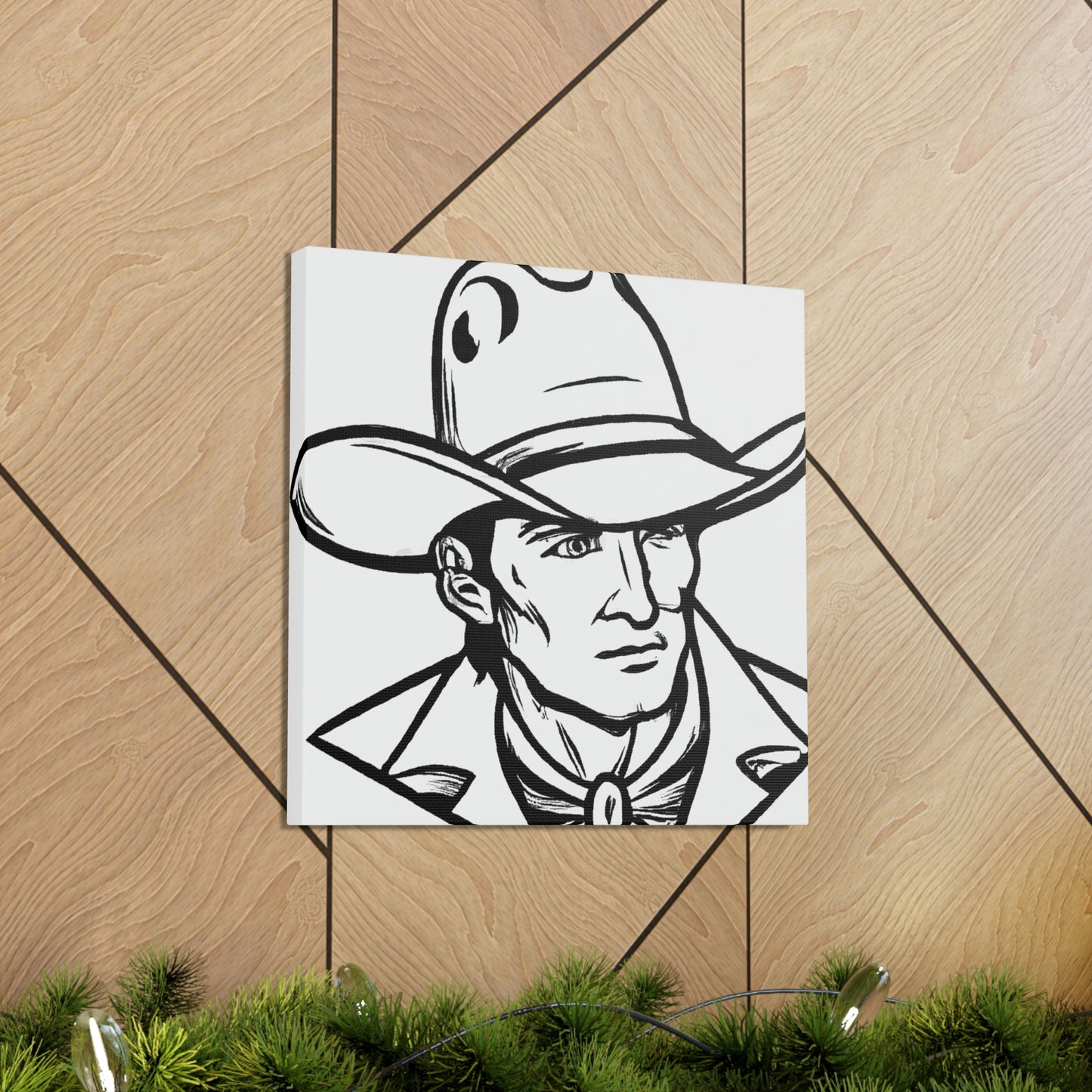 Cowboy Hat Neoclassicism - Canvas