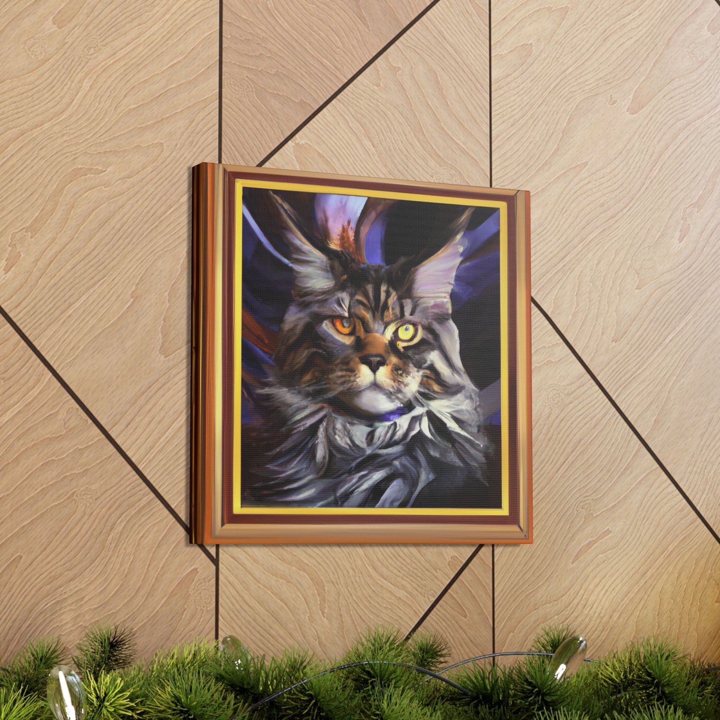 Creative Feline Splendor - Canvas