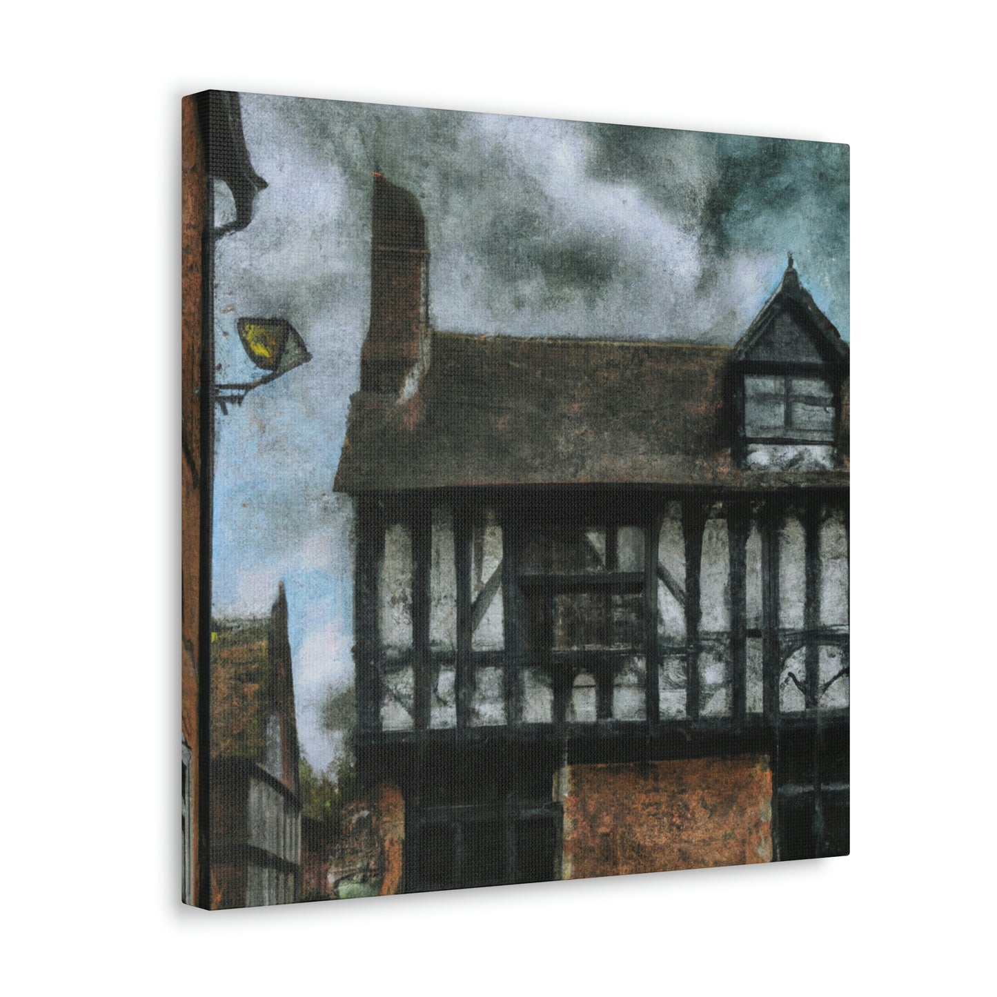 "Tudor Elegance Reborn" - Canvas