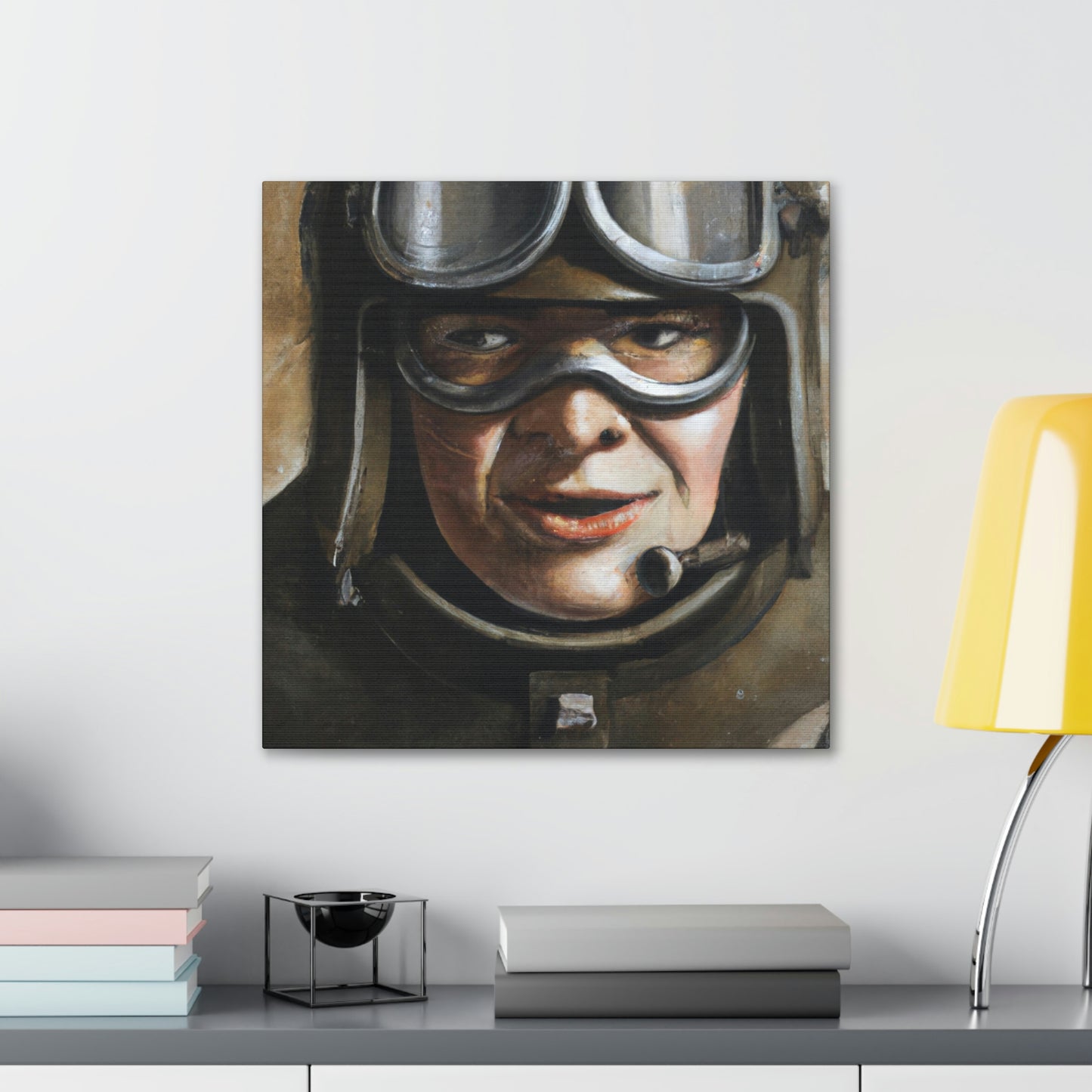 Aviator's Flight Triumph - Canvas