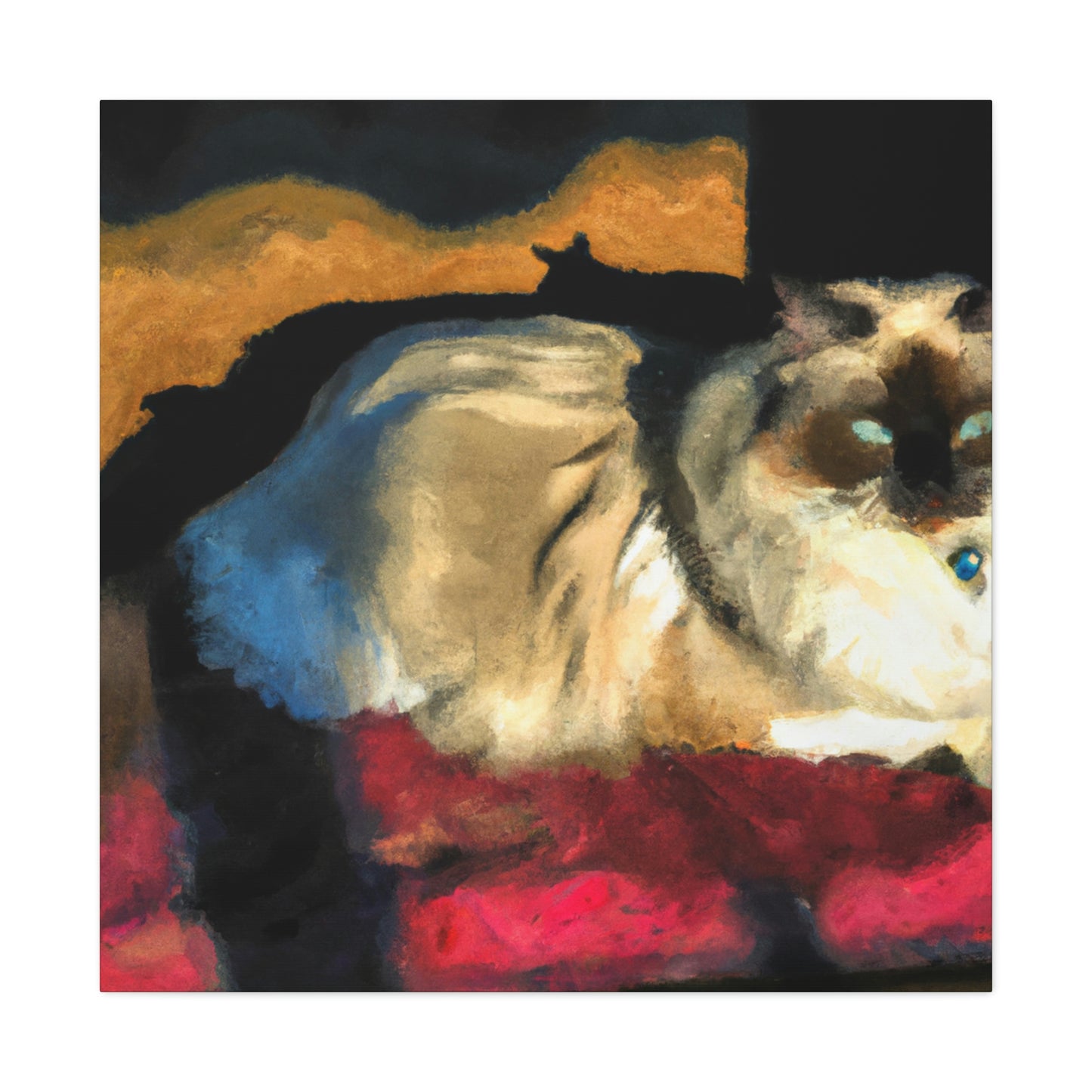 "Ragdoll in Fauvism" - Canvas