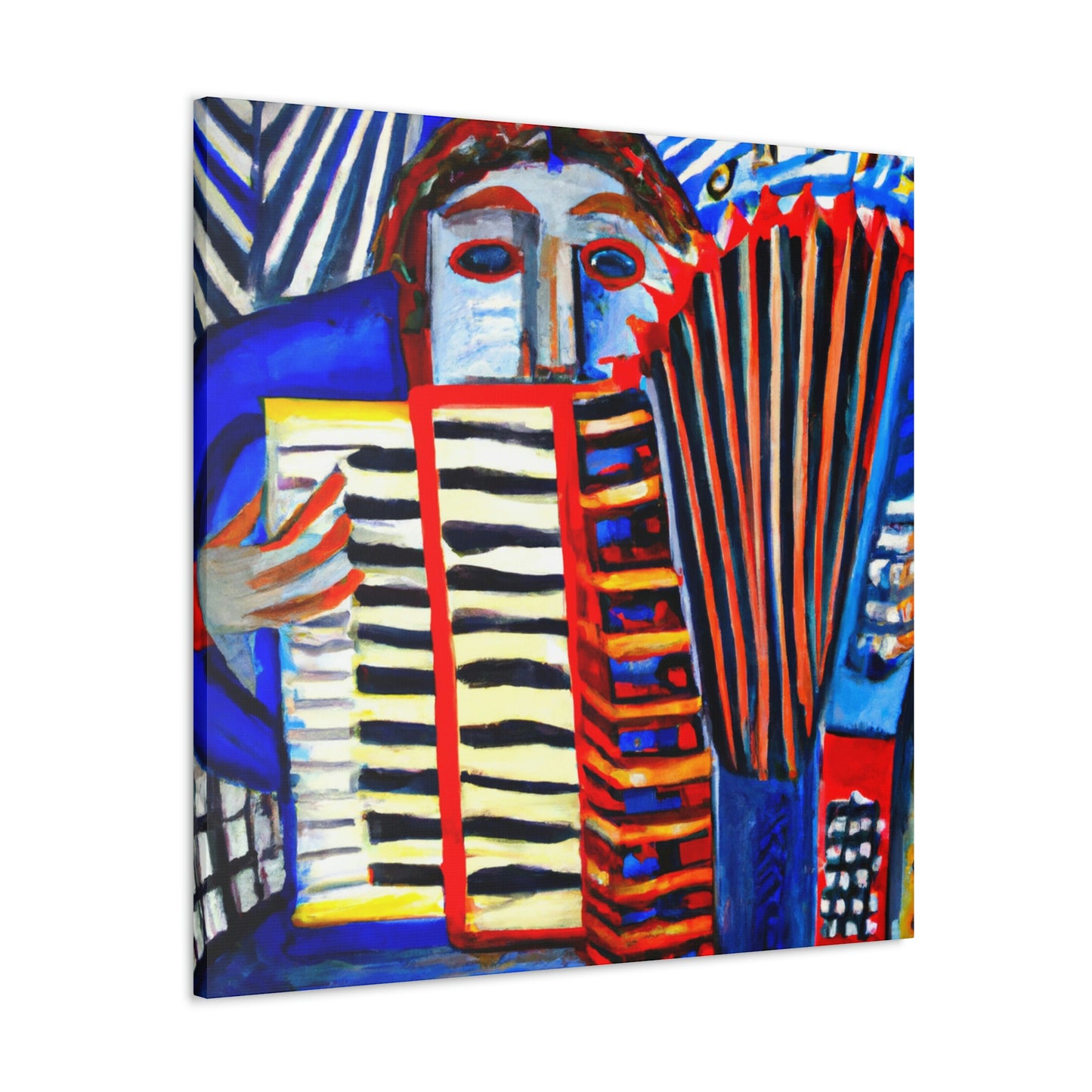 Accordion and Expressionism - Canvas