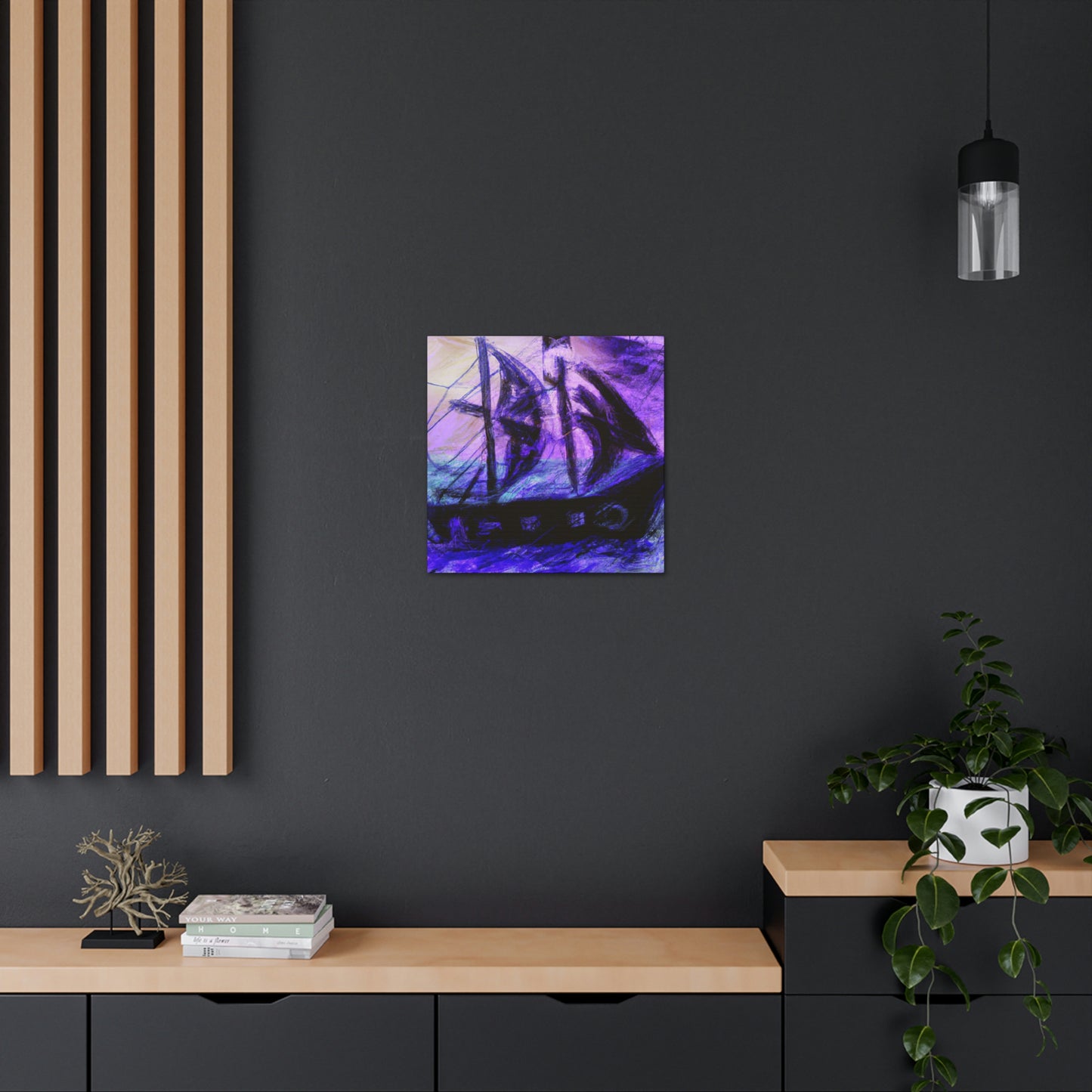 "The Calm Sea Voyage" - Canvas