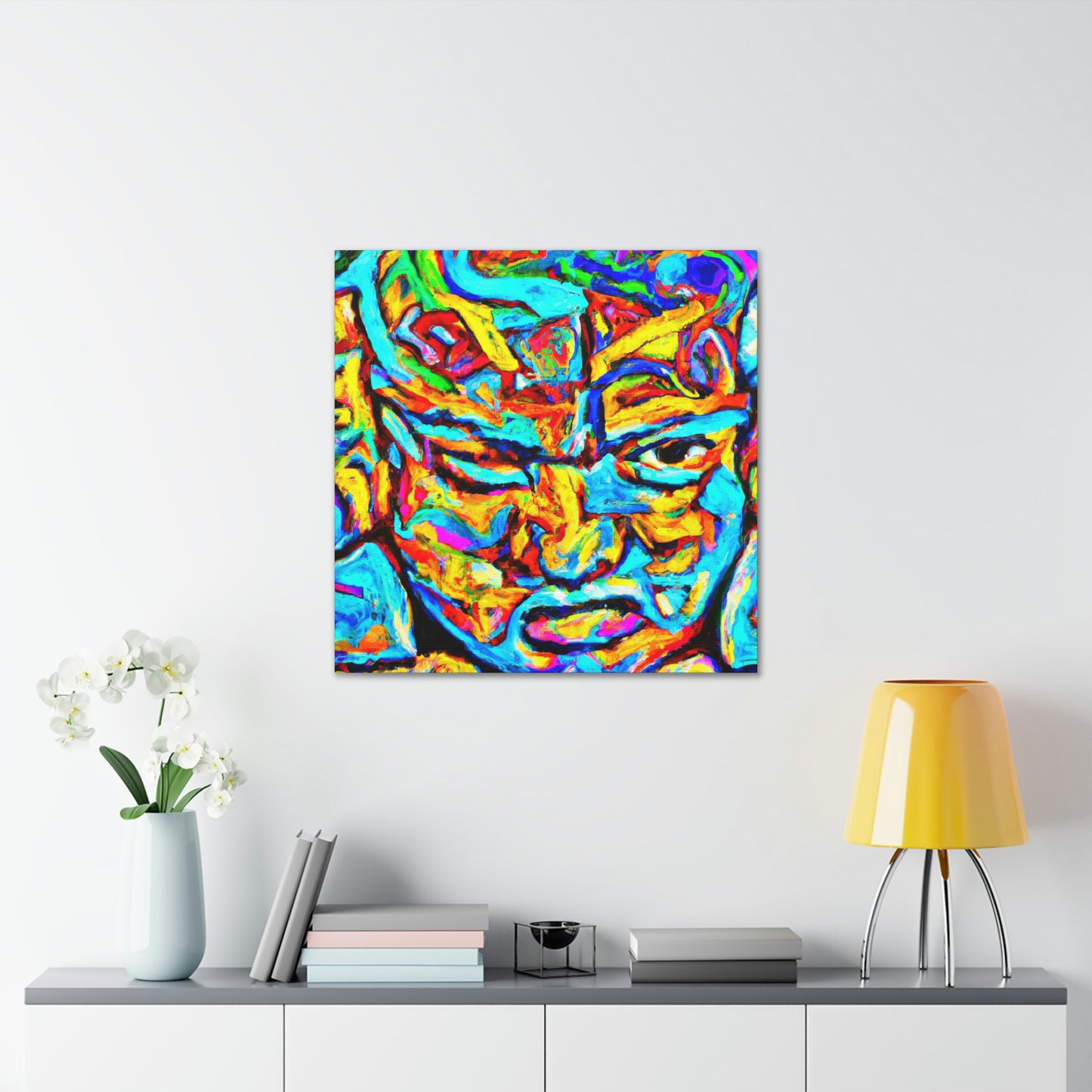 Raging Cascading Emotions - Canvas