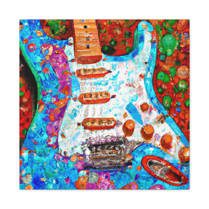 Fender's Expressionistic Vision - Canvas