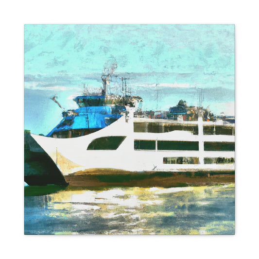 Ferries on the Horizon - Canvas