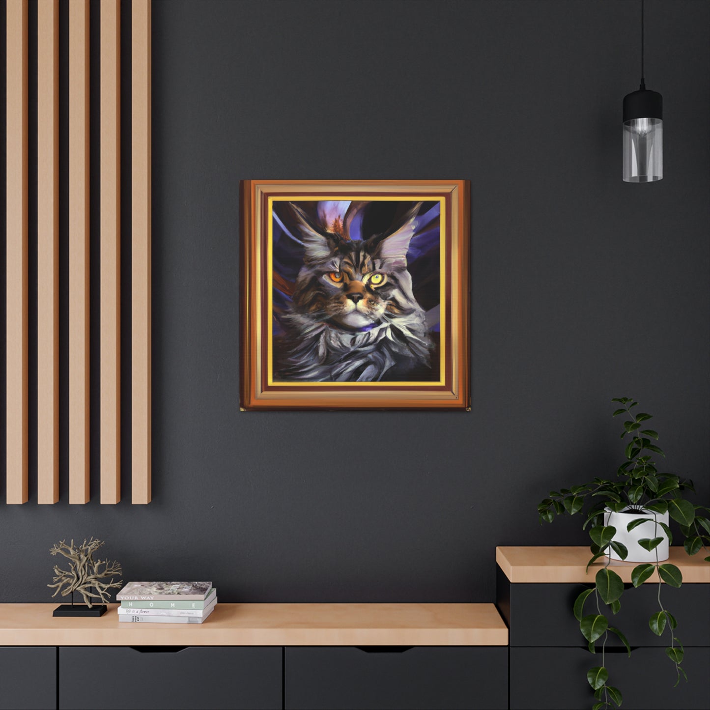 Creative Feline Splendor - Canvas