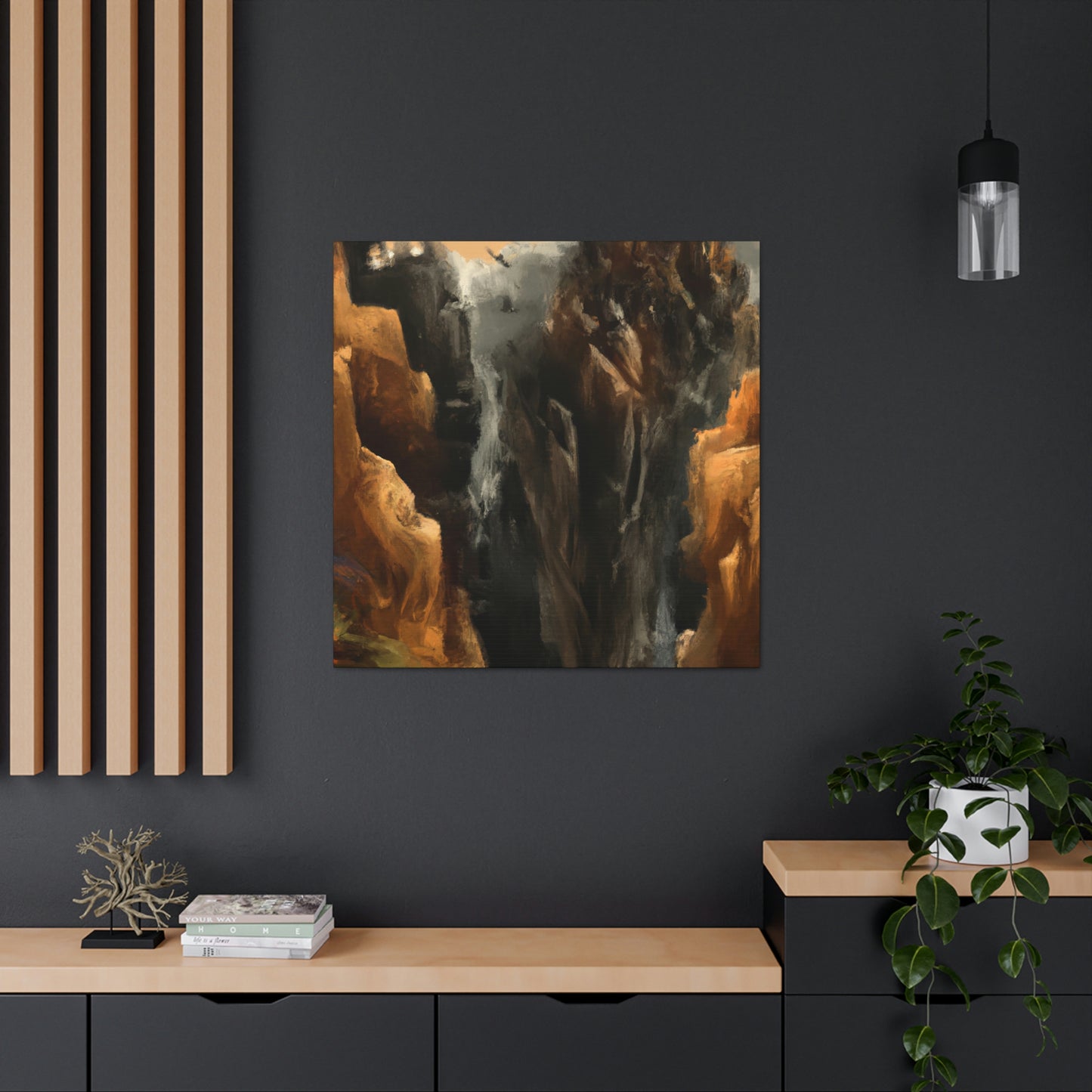 Canyon Splendor Revealed - Canvas