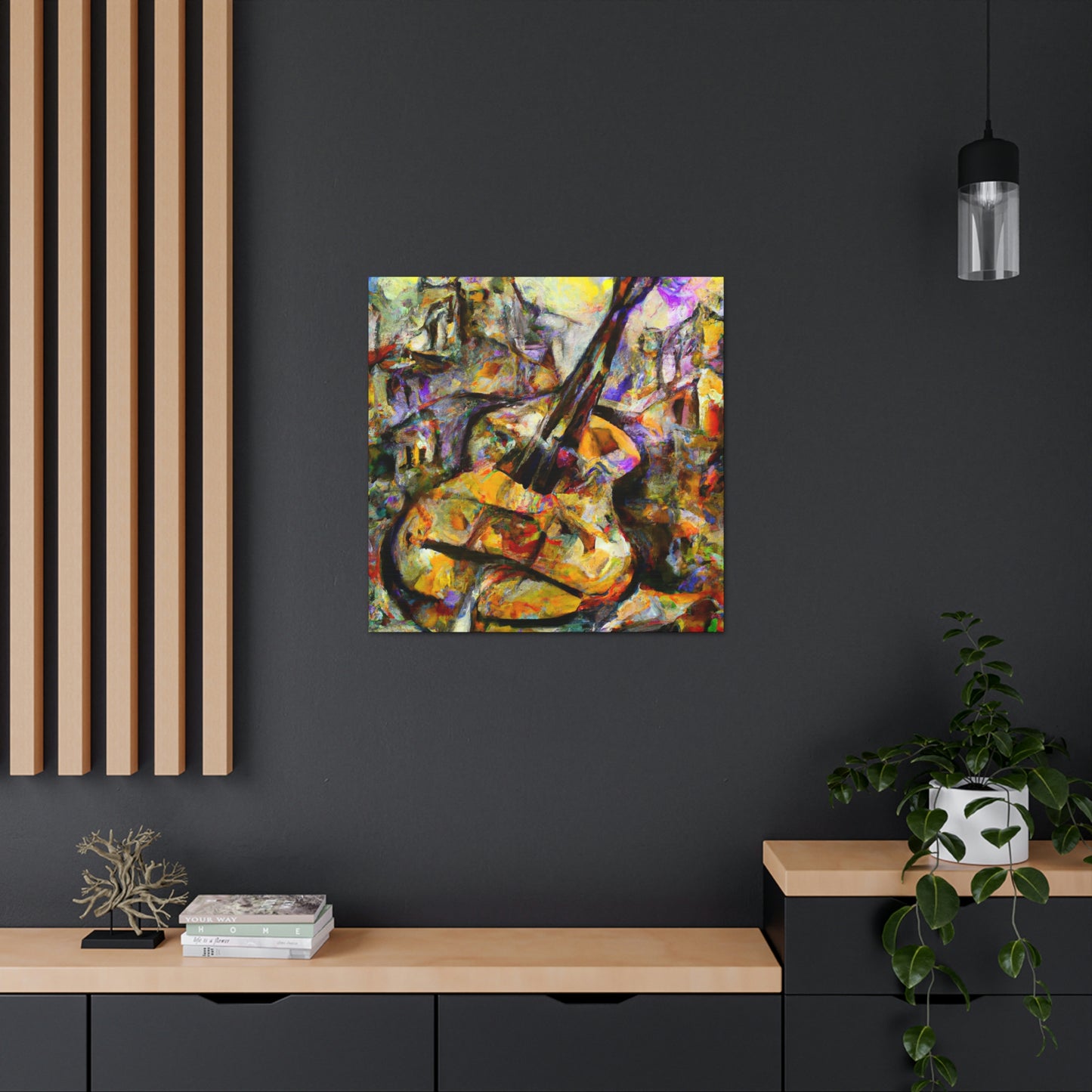 "Mandolin Melodies Music" - Canvas