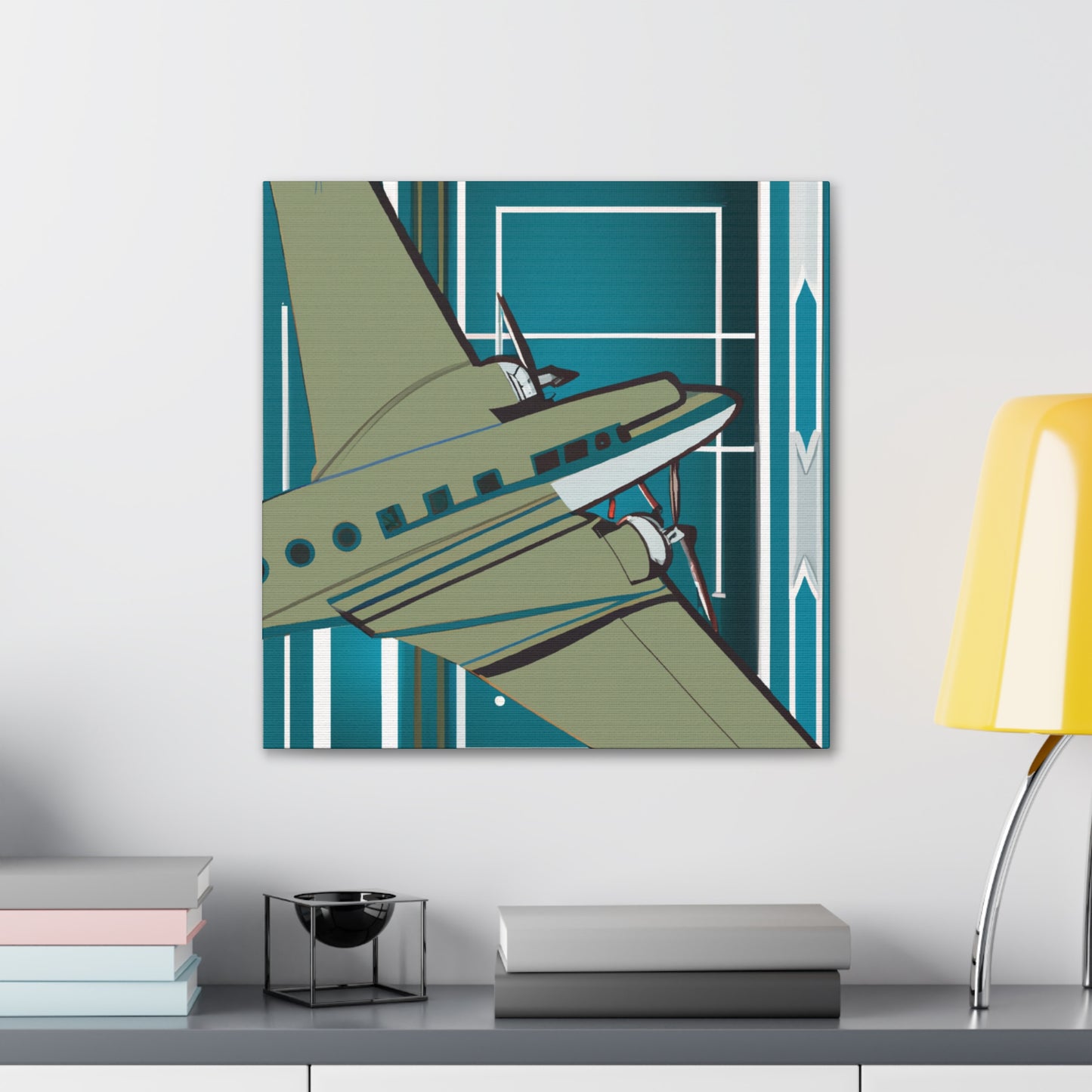 Vintage Flying Splendor - Canvas