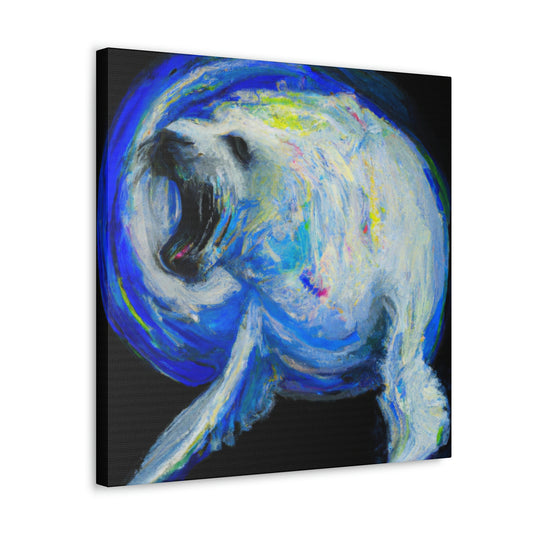 "A vulnerable Harp Seal" - Canvas