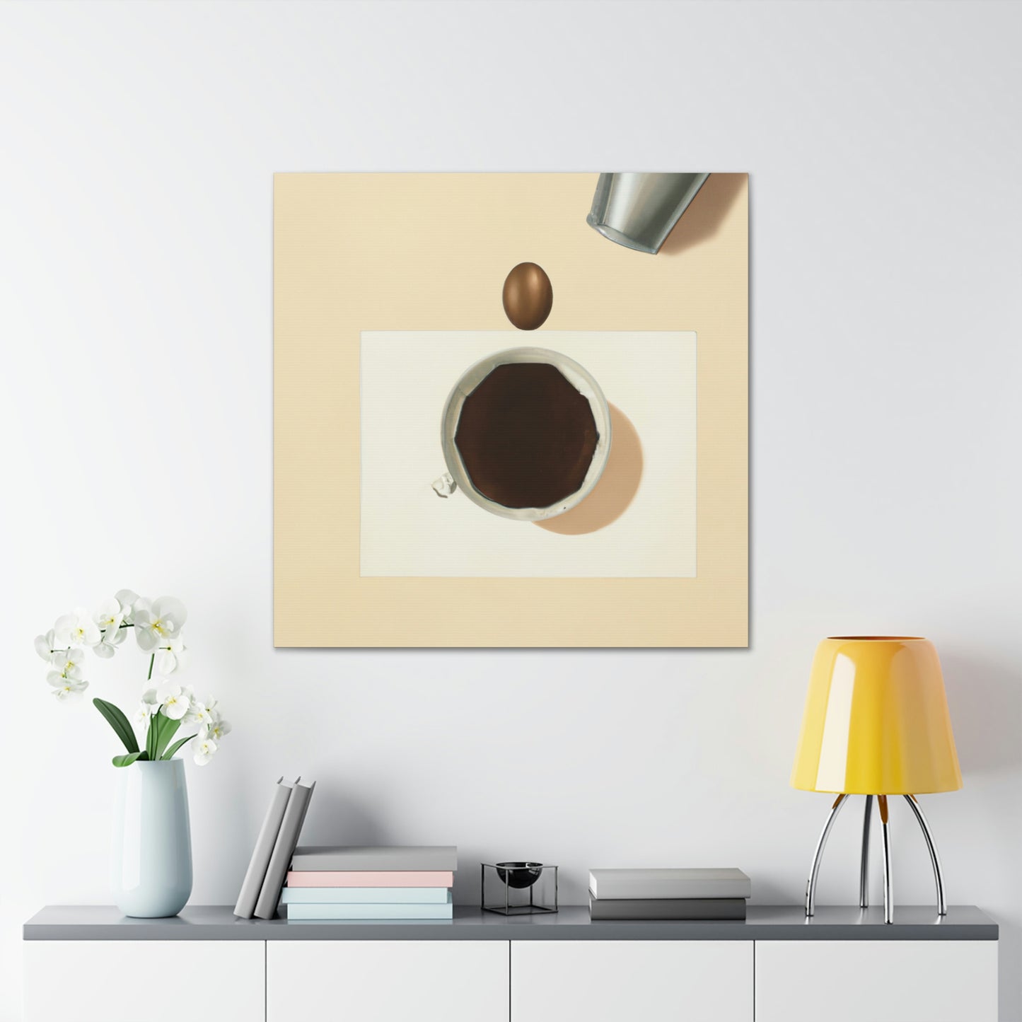 Coffee Simplified Art - Canvas