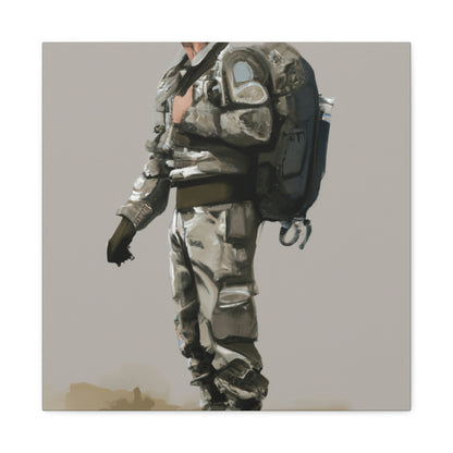 Combat Medic's Courage - Canvas