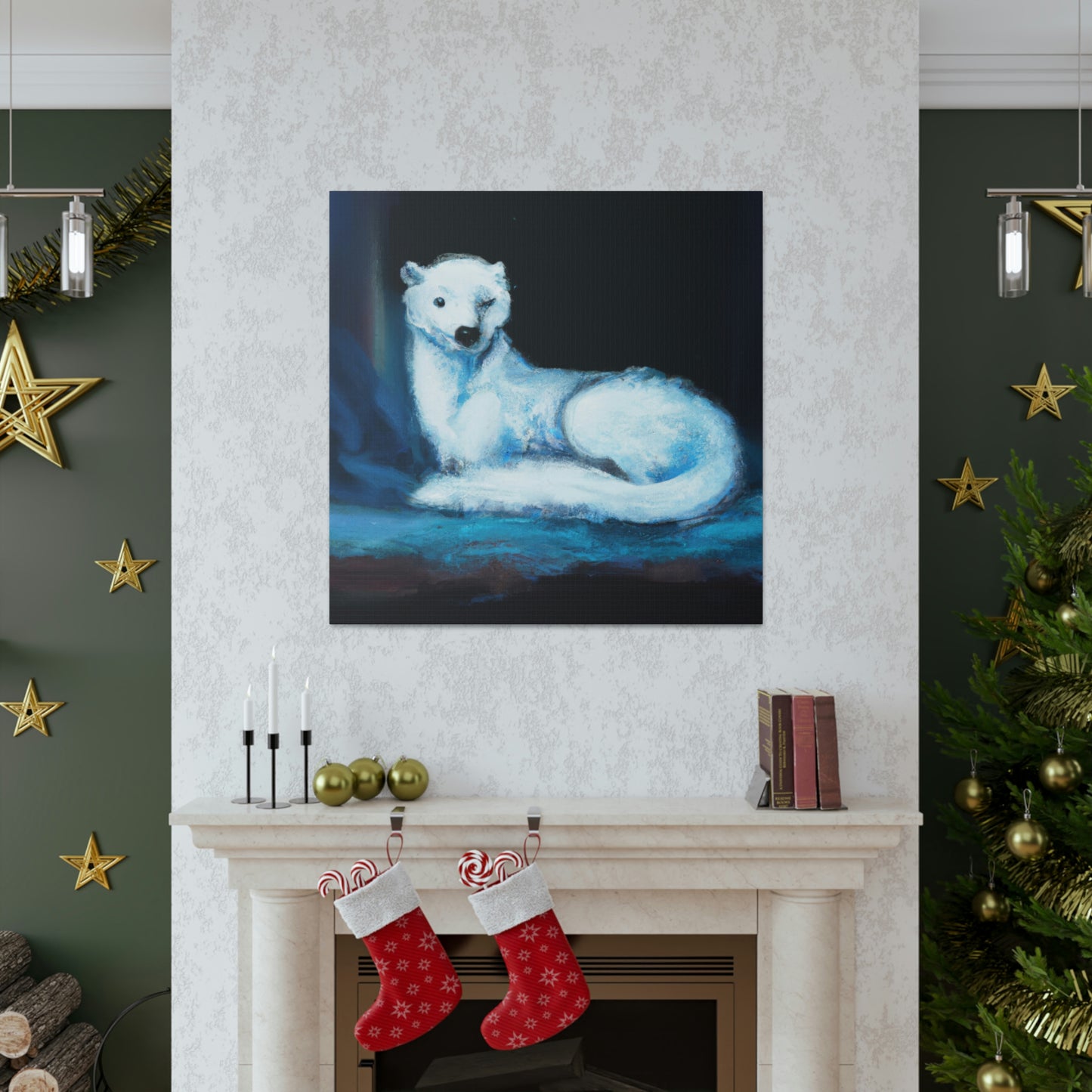 Ermine Regal Splendor - Canvas