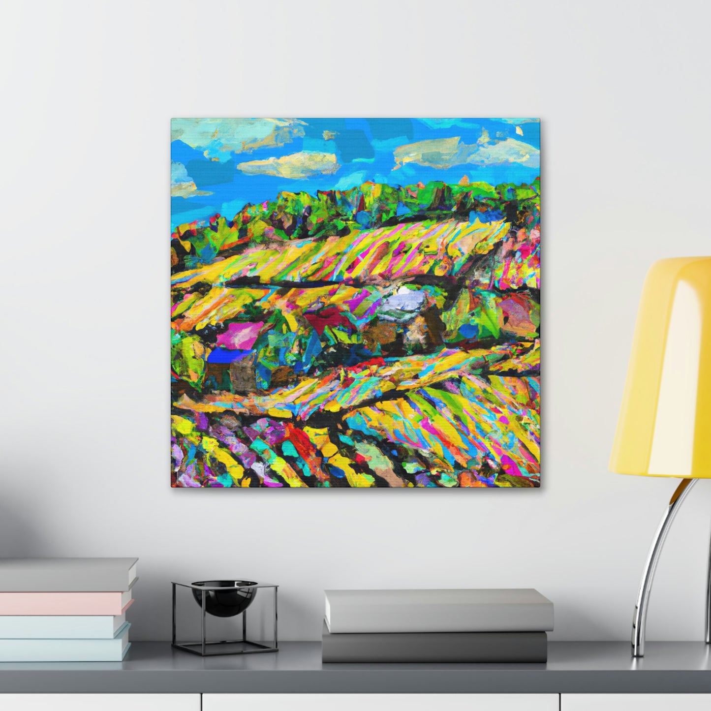 "Countryside Idyllic Dream" - Canvas