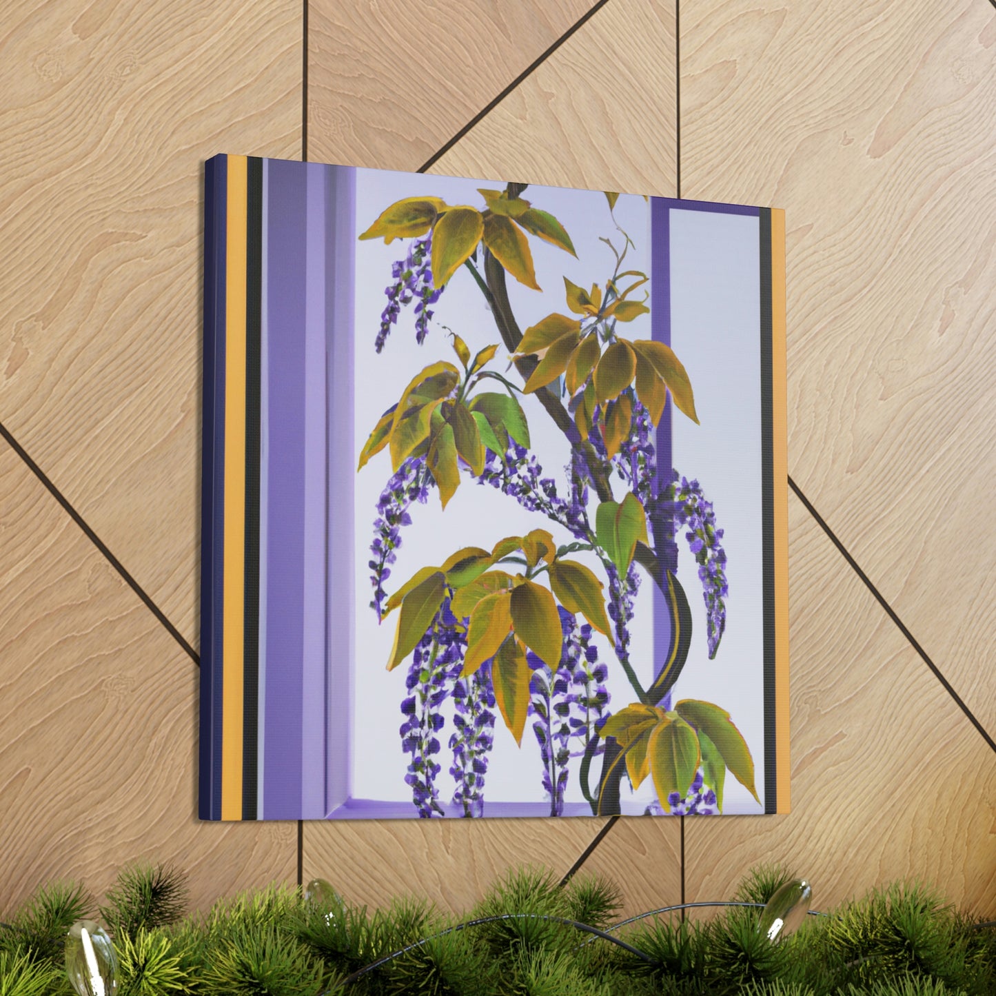 "Wisteria Illusion Splendor" - Canvas