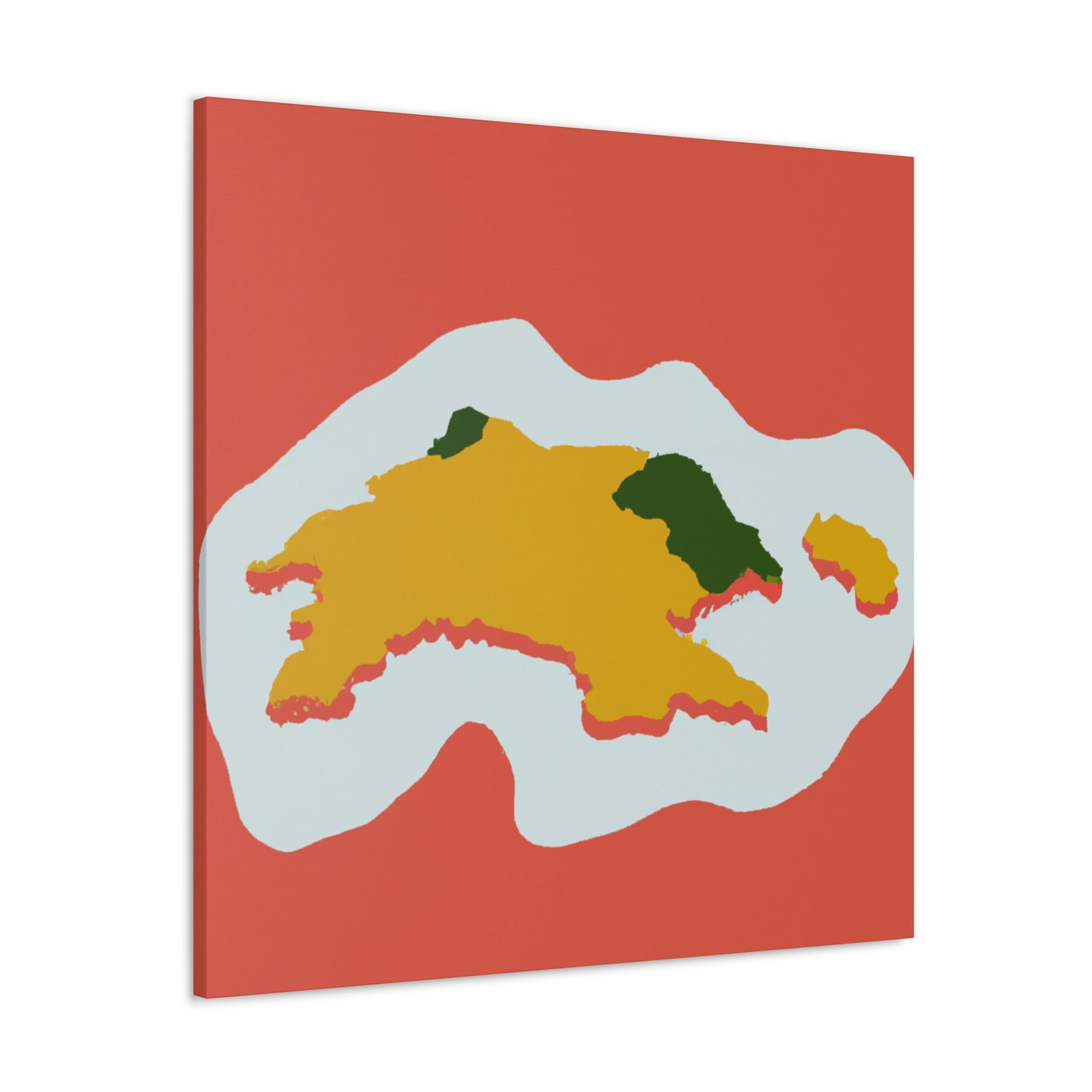 Archipelago in Minimalism - Canvas