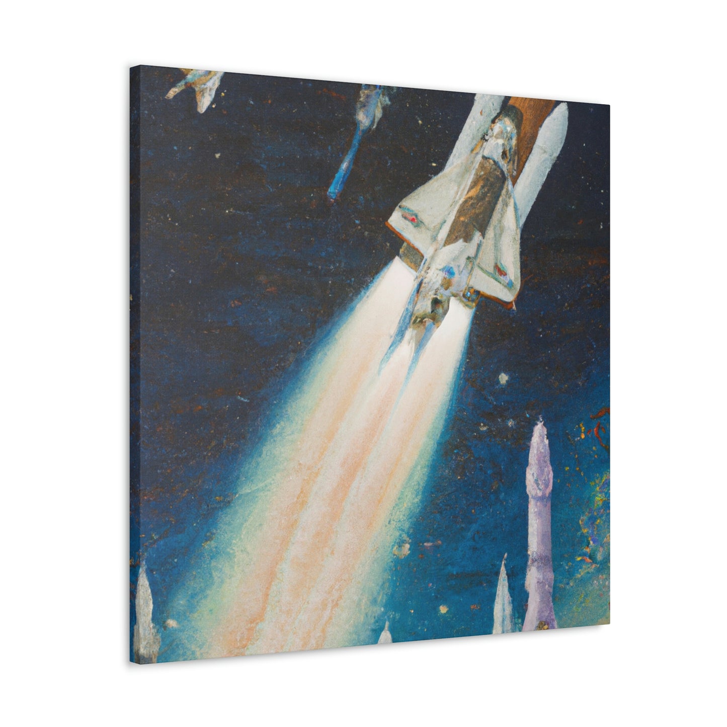 Spaceship Explorations Baroque - Canvas