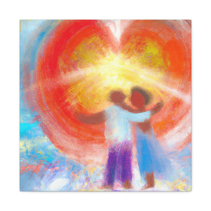 "Love Halo Illuminated" - Canvas