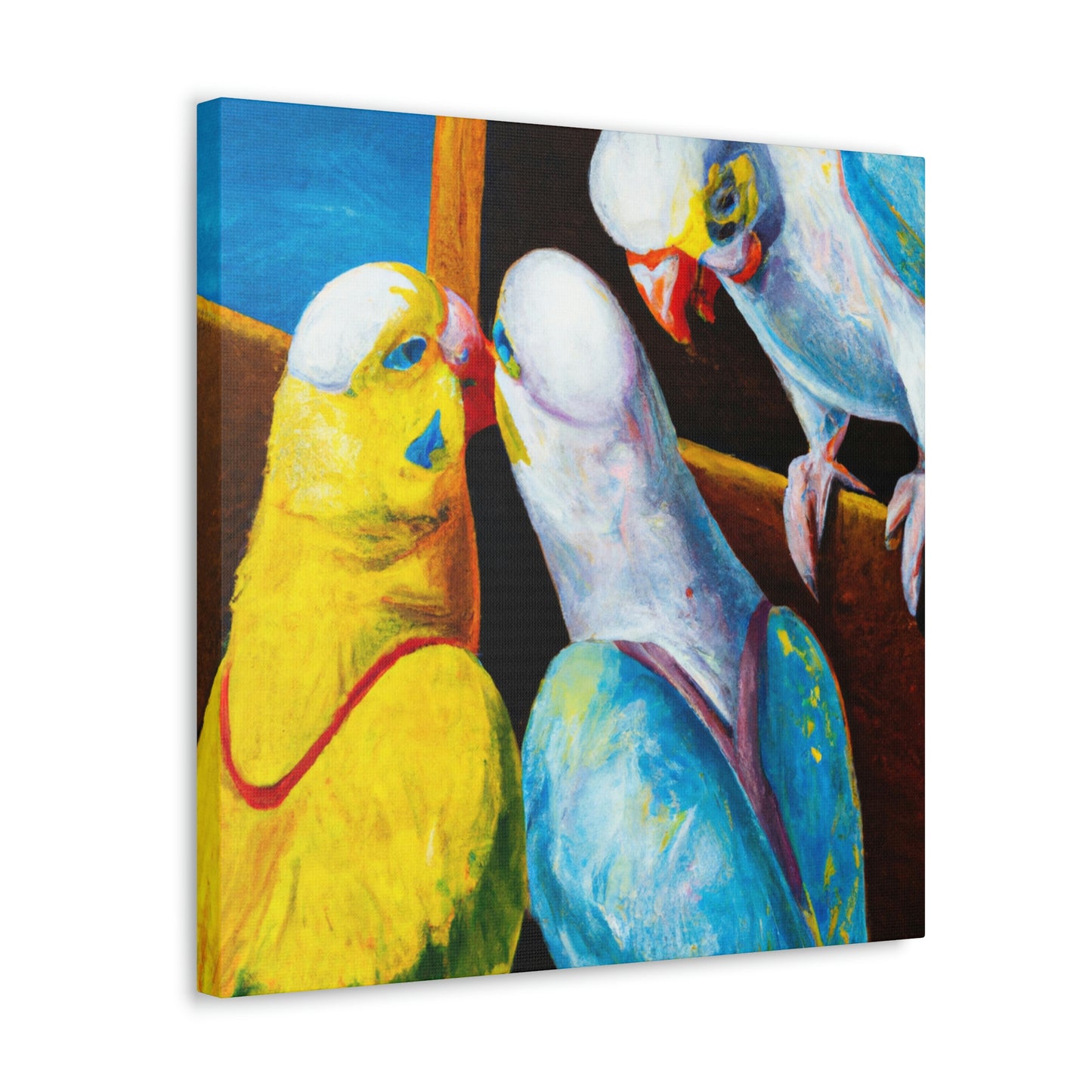 Parakeet Dreamscape - Canvas