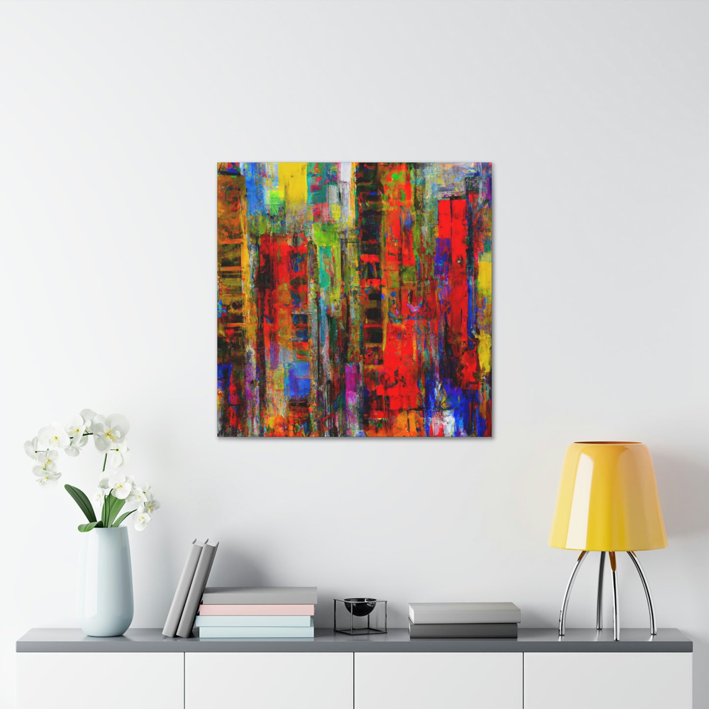 "Awe of Expressionist Strokes" - Canvas