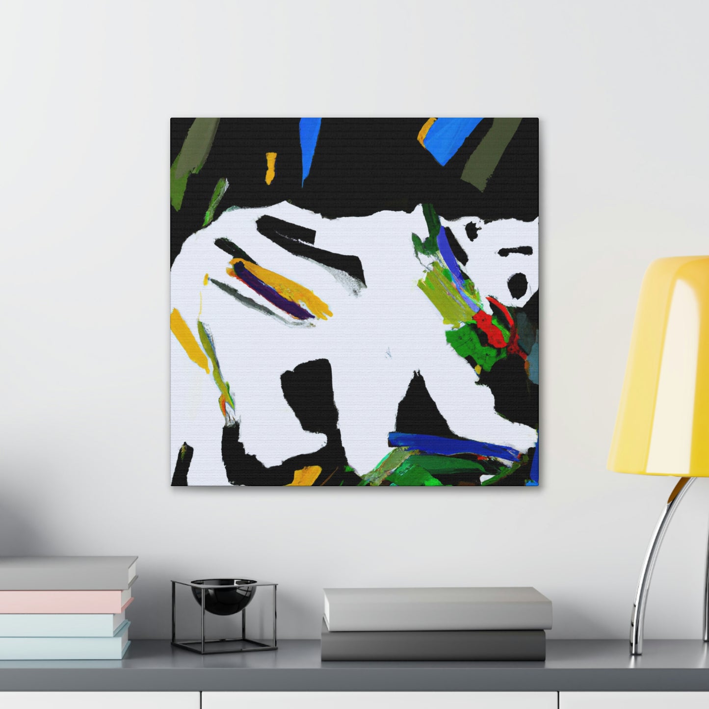 "Polar Bear's Expressionism" - Canvas