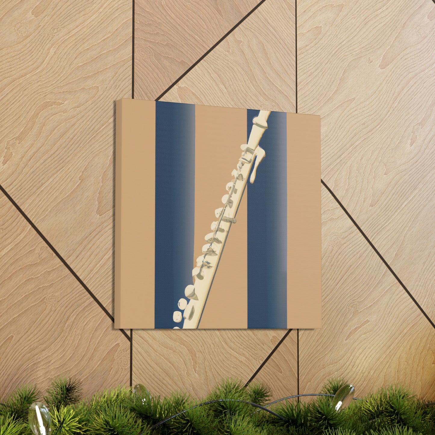 "Flute in Minimalism" - Canvas