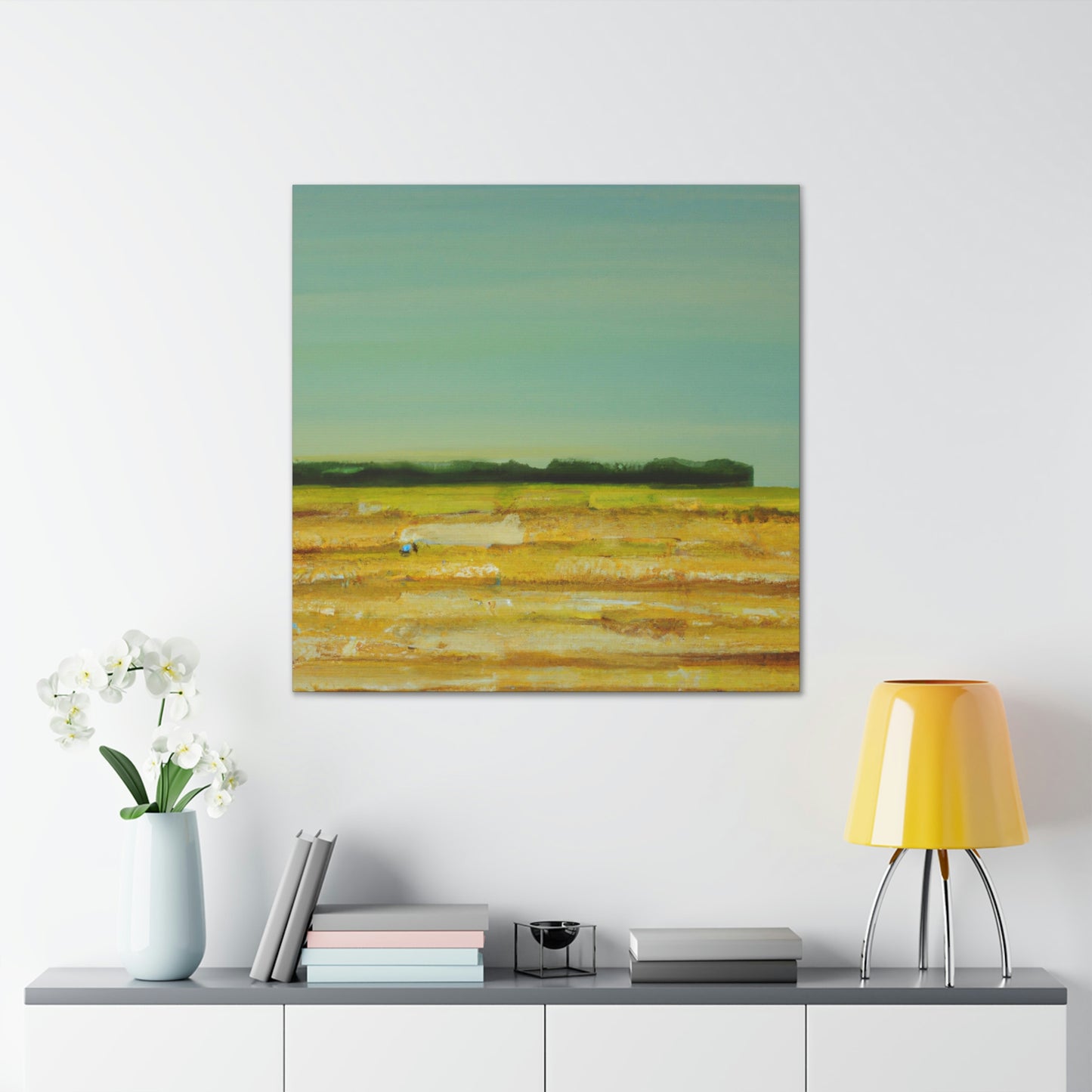 "Corn Field Minimalism" - Canvas