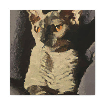 "Devon Rex Dreamscape" - Canvas