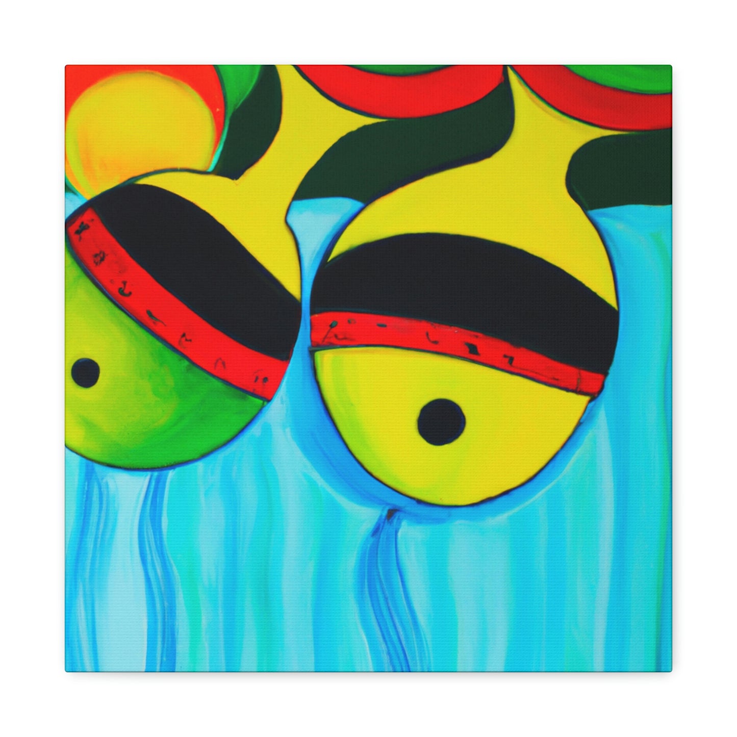 "Maracas in Motion" - Canvas