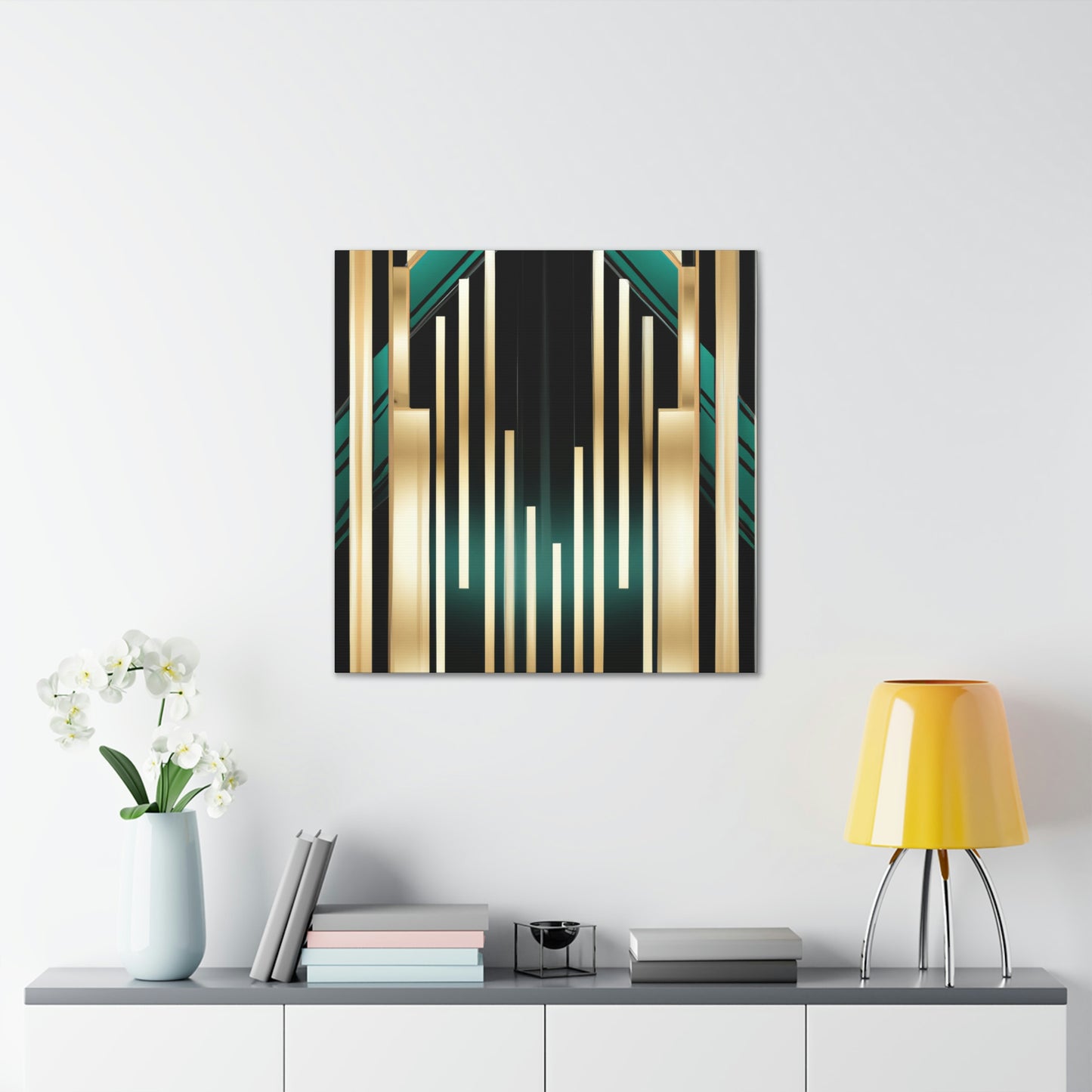 "Luxury of City Lights" - Canvas