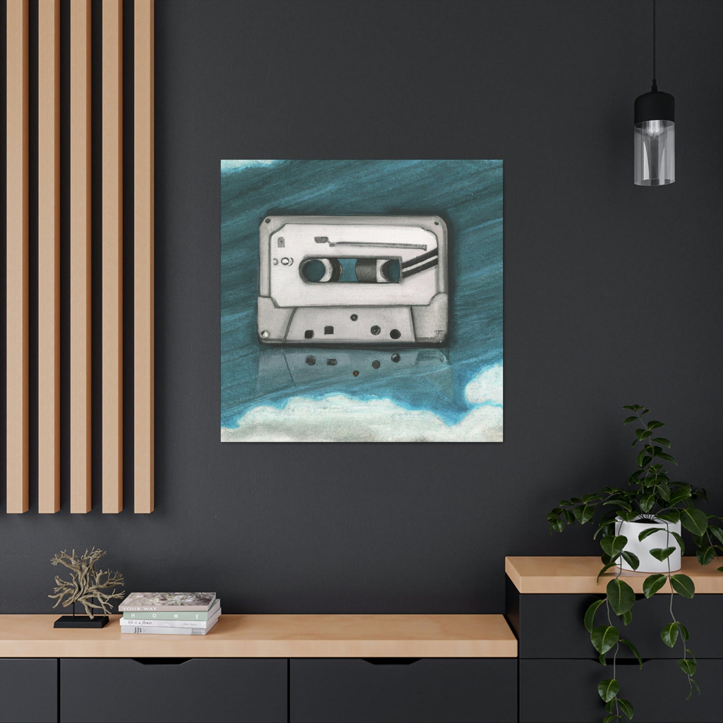 "Cassettes in Fantasia". - Canvas