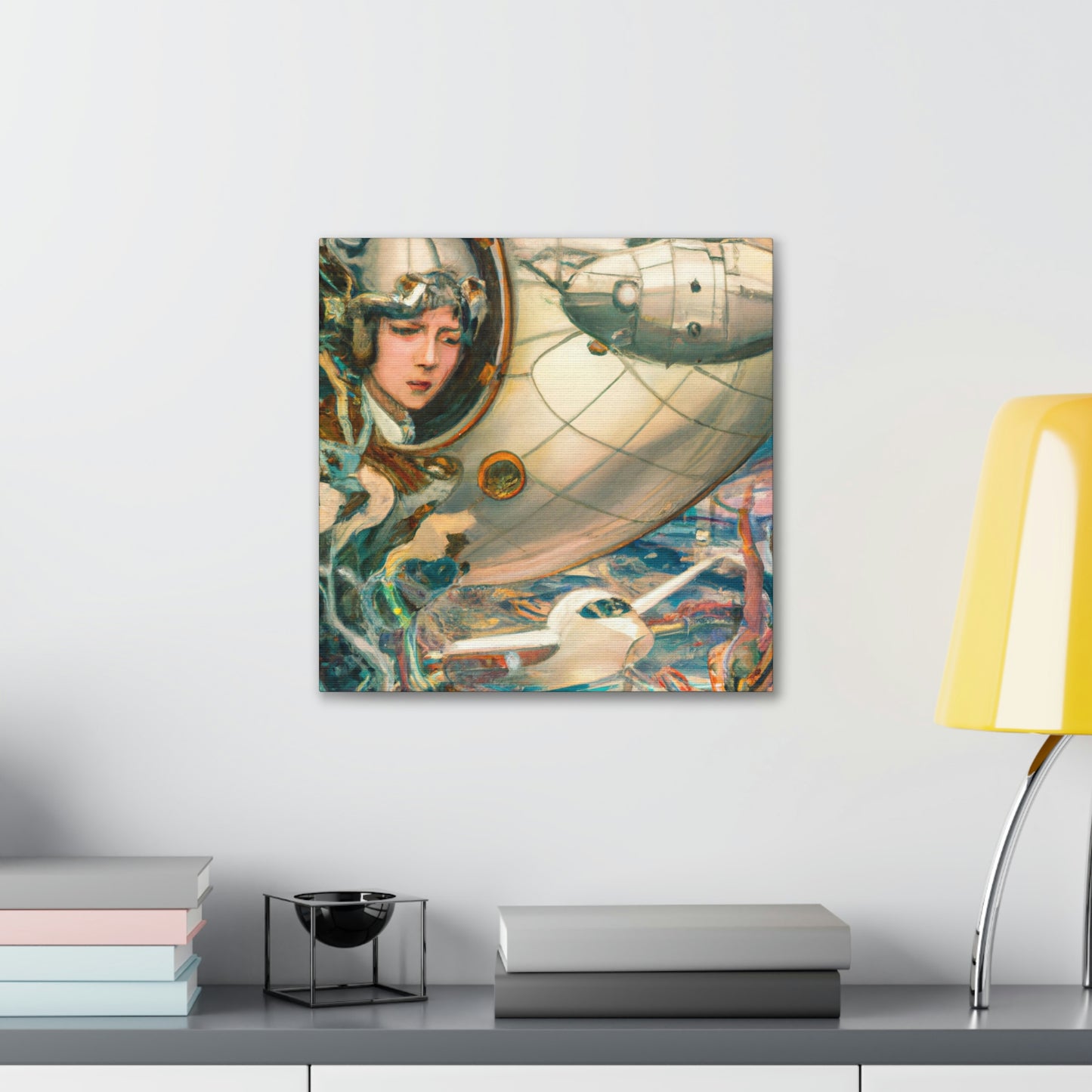 "Seabee: Surreal Wonder" - Canvas