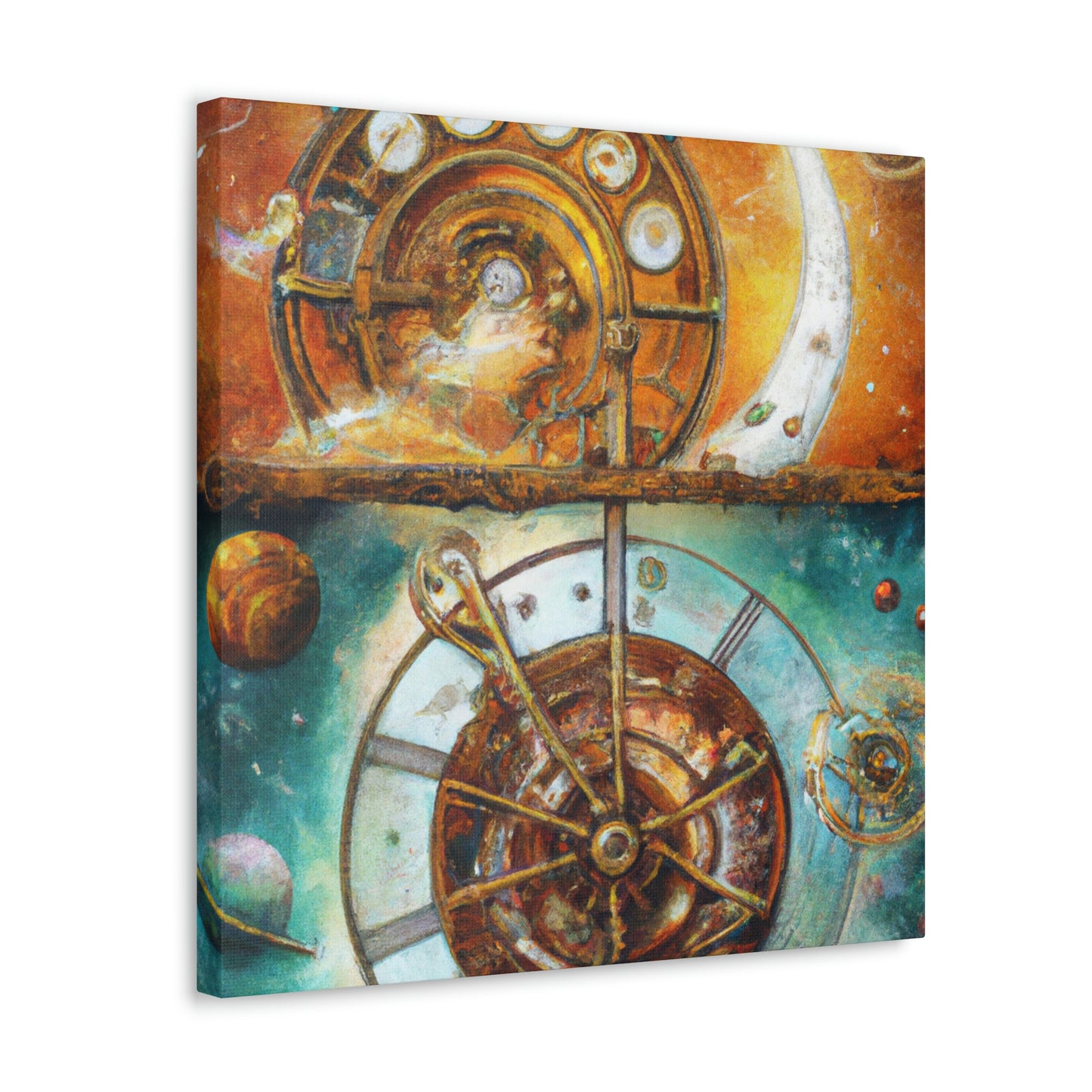 Galaxy Steampunk Dreaming - Canvas