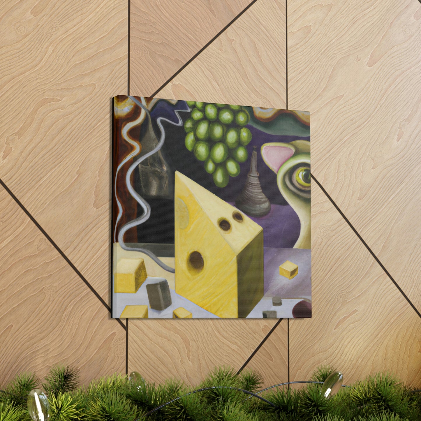 Cheese and Grapes Dance - Canvas