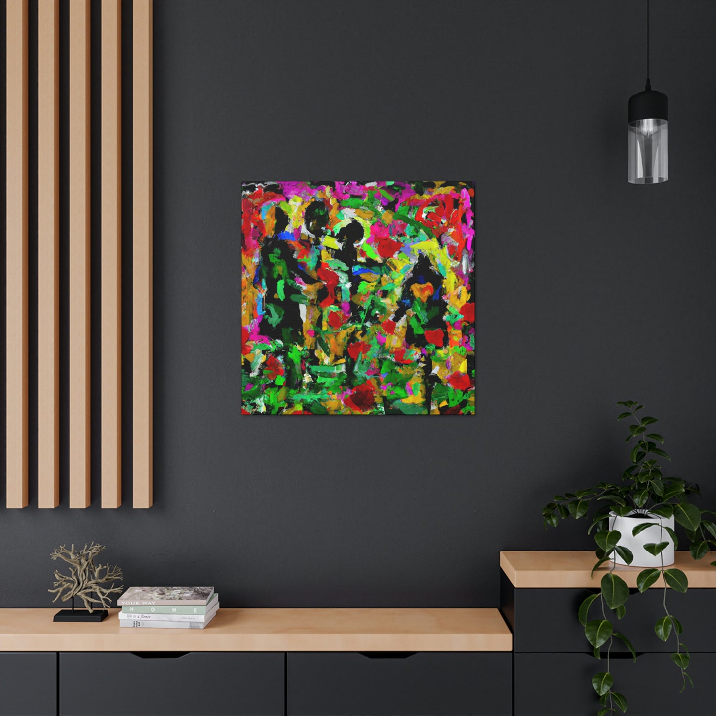 Love's Garden Bloom - Canvas