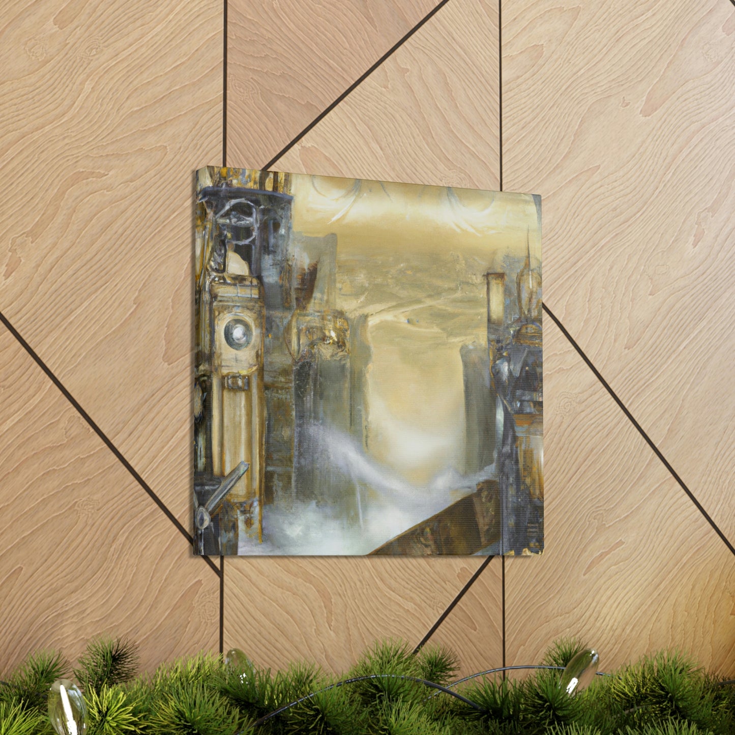 "Deco's Steampunk Dream" - Canvas