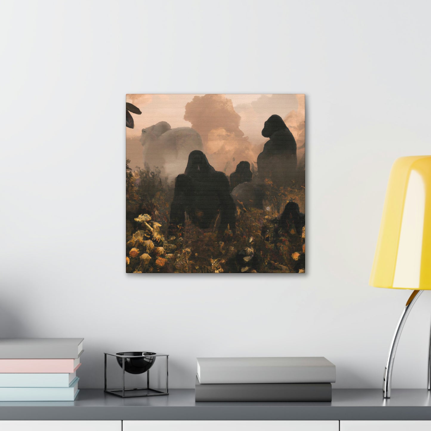 Gorilla in Gilded Frame - Canvas