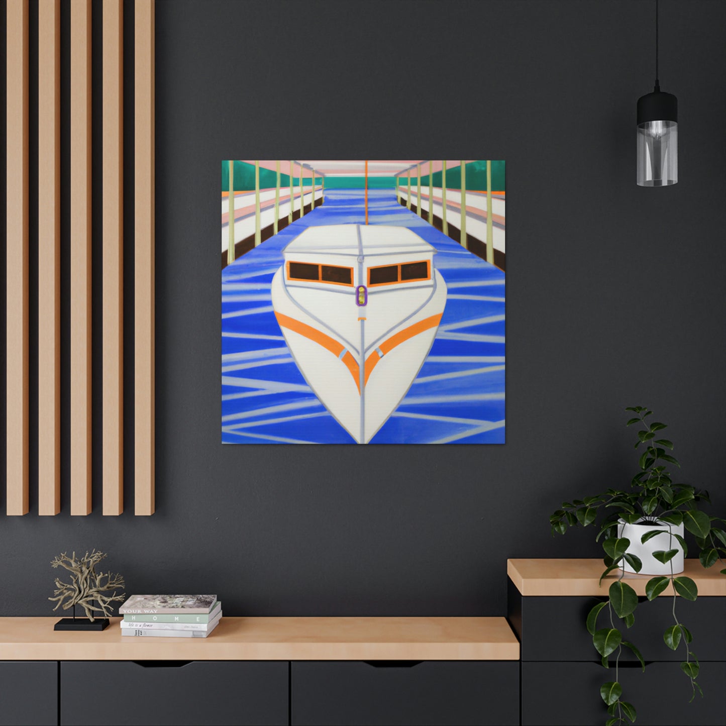 Sailors' Gleaming Jewel - Canvas