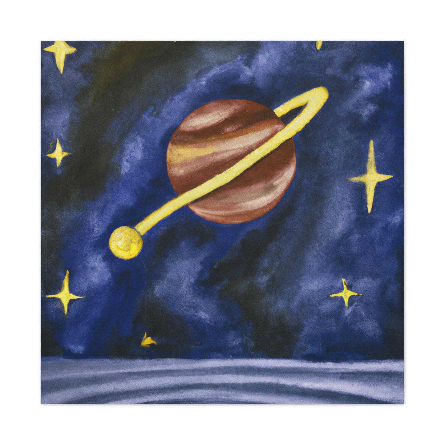 Jupiter's Celestial Majesty - Canvas