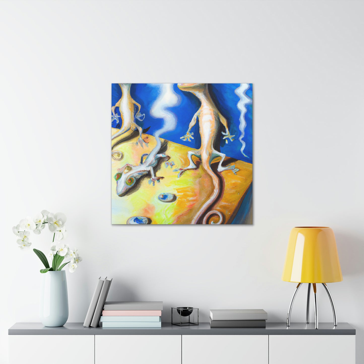 Lizards in Simplicity - Canvas